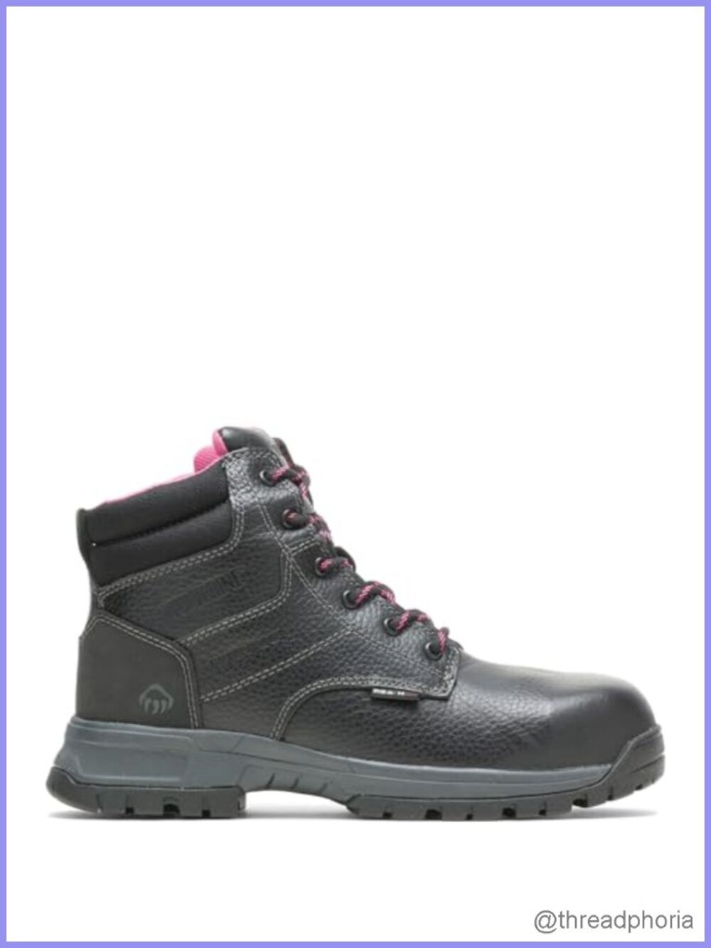 Waterproof Composite Toe 6in Construction Boot Leather Work Boot